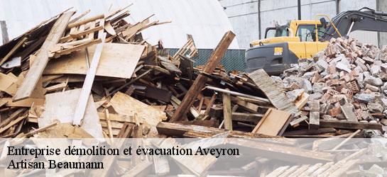 Entreprise démolition et évacuation Aveyron 