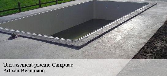 Terrassement piscine  12580