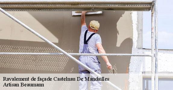 Ravalement de façade  castelnau-de-mandailles-12500 Artisan Beaumann