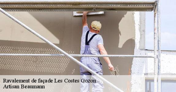 Ravalement de façade  les-costes-gozon-12400 Artisan Beaumann