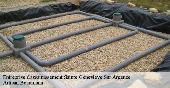 Entreprise d'assainissement  sainte-genevieve-sur-argence-12420 Artisan Beaumann