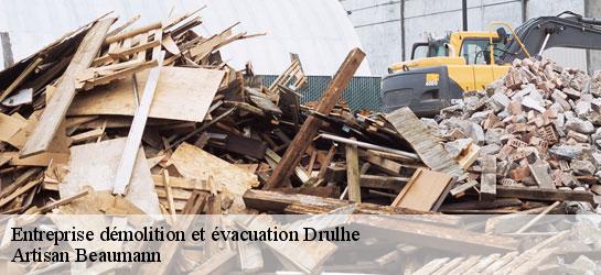 Entreprise démolition et évacuation  12350