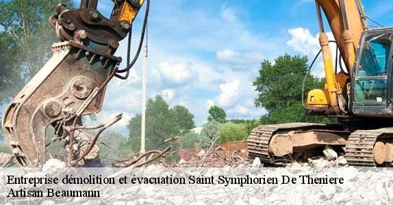 Entreprise démolition et évacuation  saint-symphorien-de-theniere-12460 Artisan Beaumann