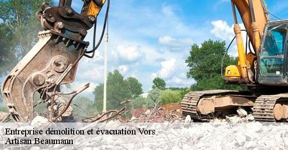 Entreprise démolition et évacuation  vors-12160 Artisan Beaumann